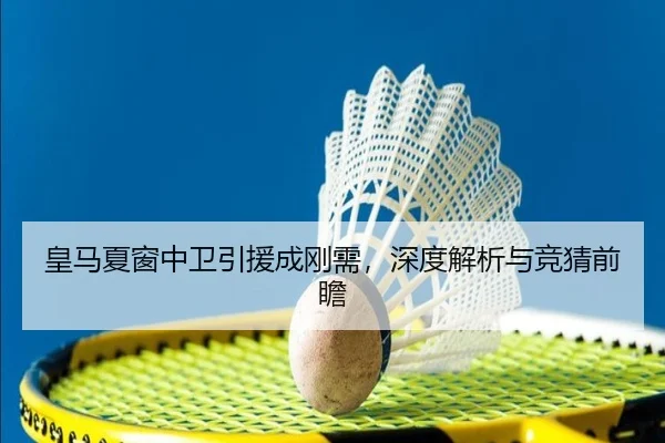皇马夏窗中卫引援成刚需，深度解析与竞猜前瞻